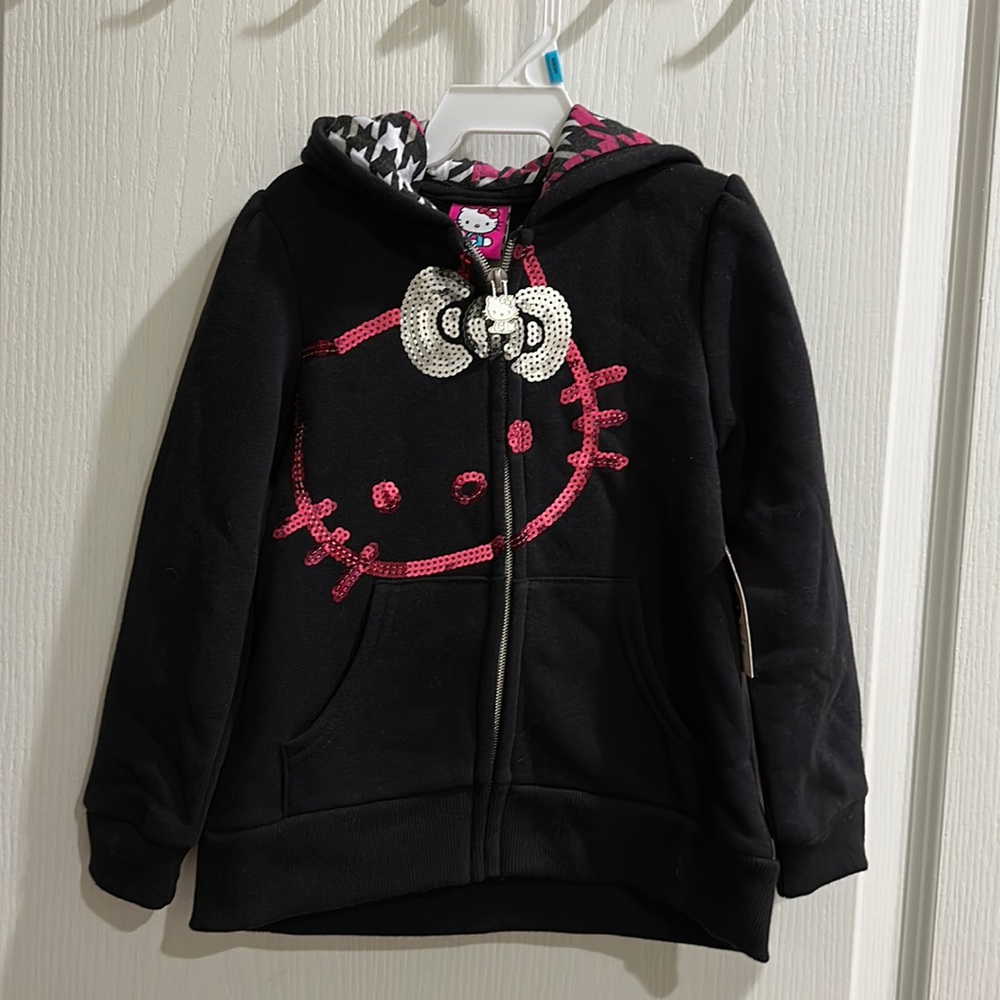 Hello Kitty Jacket Toddler 3T Black Sanrio Weeplay
